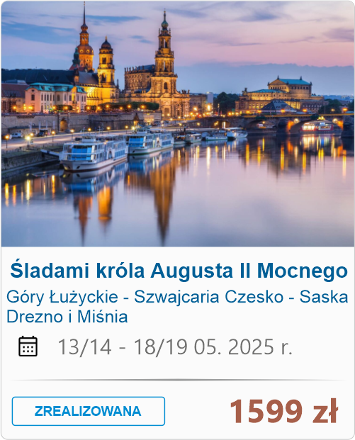 Maj nr 1 - Śladami Króla Augusta II Mocnego